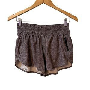 Lululemon Tracker Shorts Heather Lux Multi Black Low Rise Size 8
